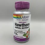 Solaray Hawthorn (Crataegus oxyacantha, Aerial Extract, One Daily) - 600 mg, 30 Veg. Capsules