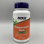NOW NOW Peppermint Gels (w/ Ginger & Fennel Oils), 90 Softgels