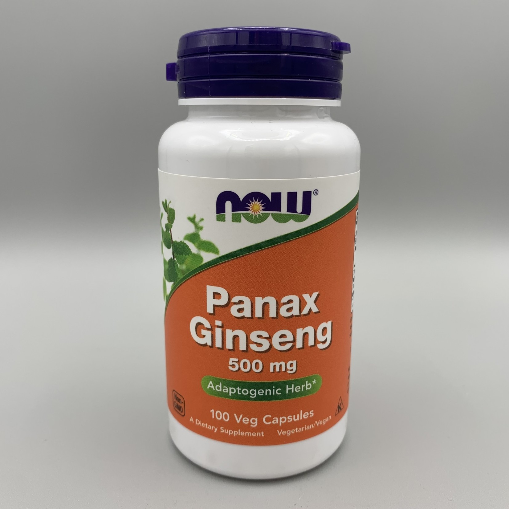 NOW NOW Panax Ginseng - 500 mg, 100 Veg. Capsules