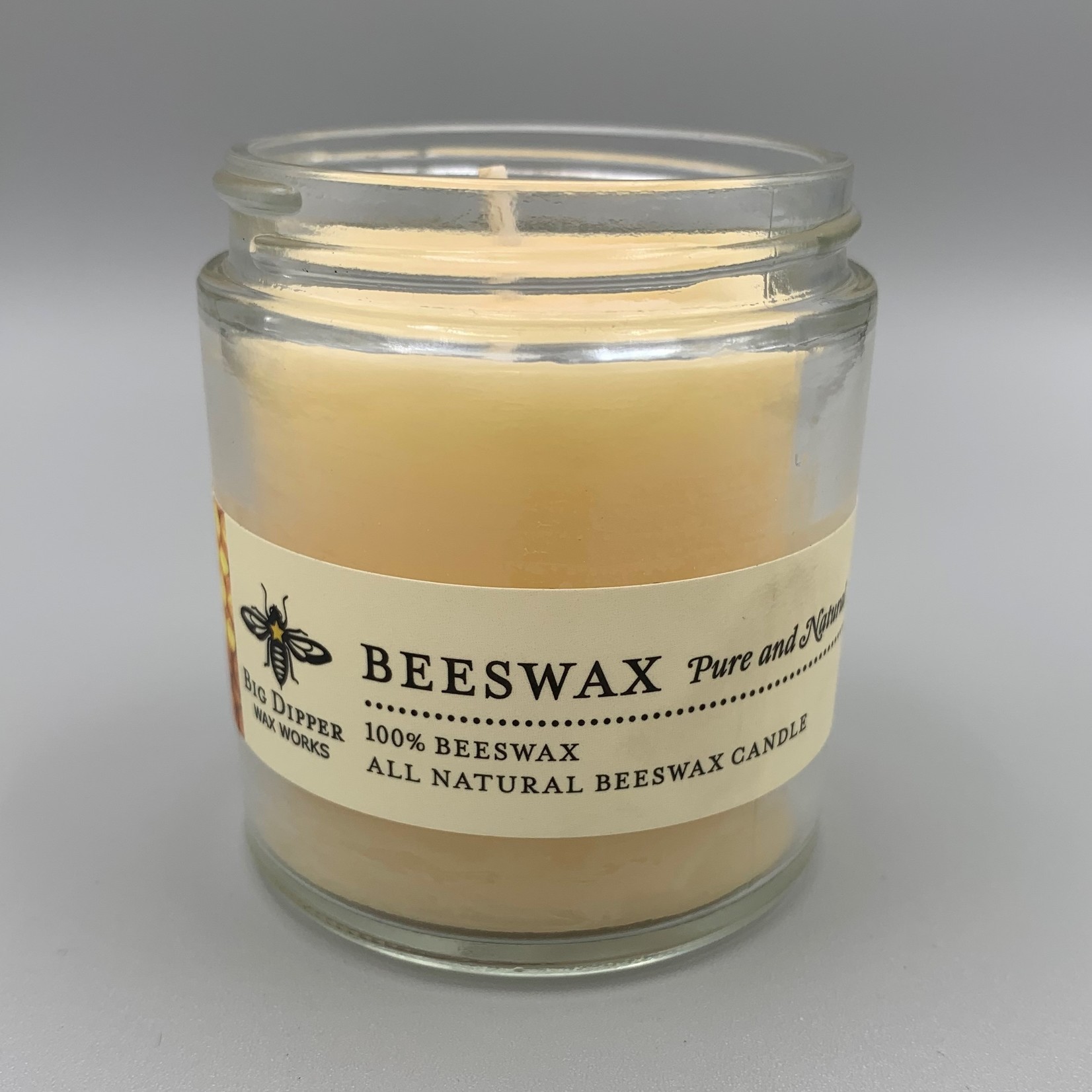 Big Dipper: Beeswax Candle in Glass Jar, 3.2 oz