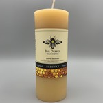 Big Dipper Aromatherapy Candle, 4.75" Pillar Plain (100% Beeswax)