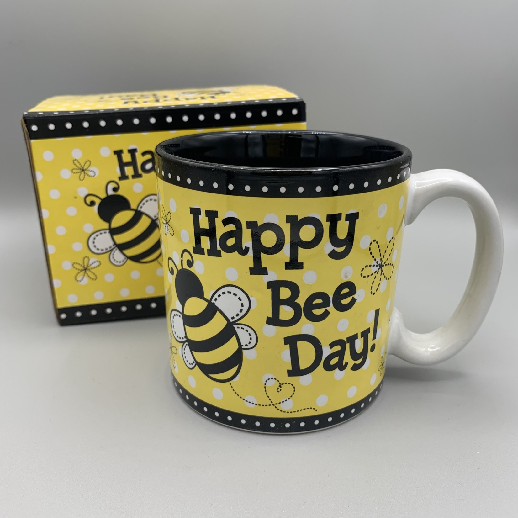 Happy Bee Day Ceramic Mug with Box