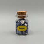 Sodalite Stone Chip Mini Bottle
