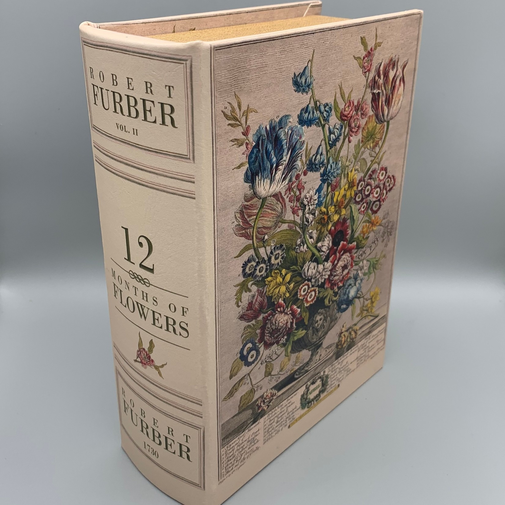 12 Months of Flowers Safe Book Box