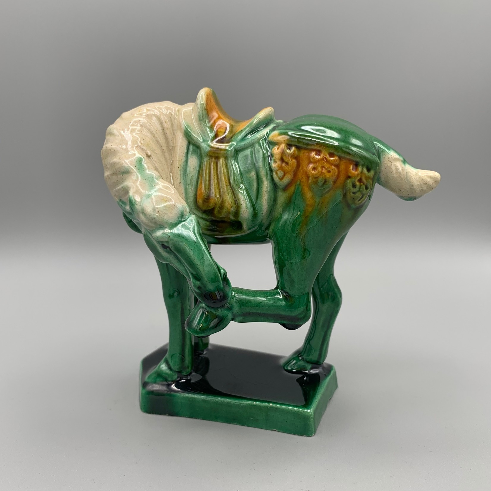 Porcelain Horse Figurine