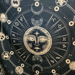 Blue Zodiac Tapestry