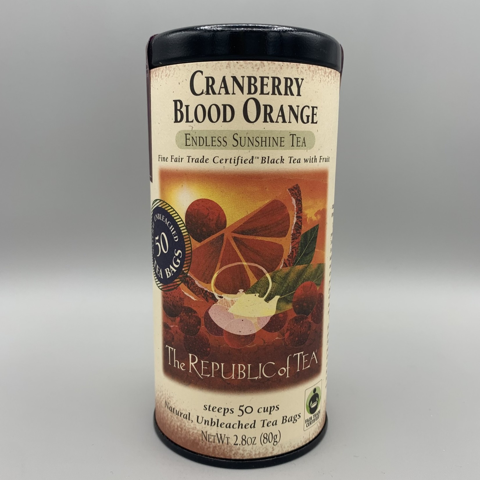 The Republic of Tea: Black Blend: Cranberry Blood Orange (50ct.)