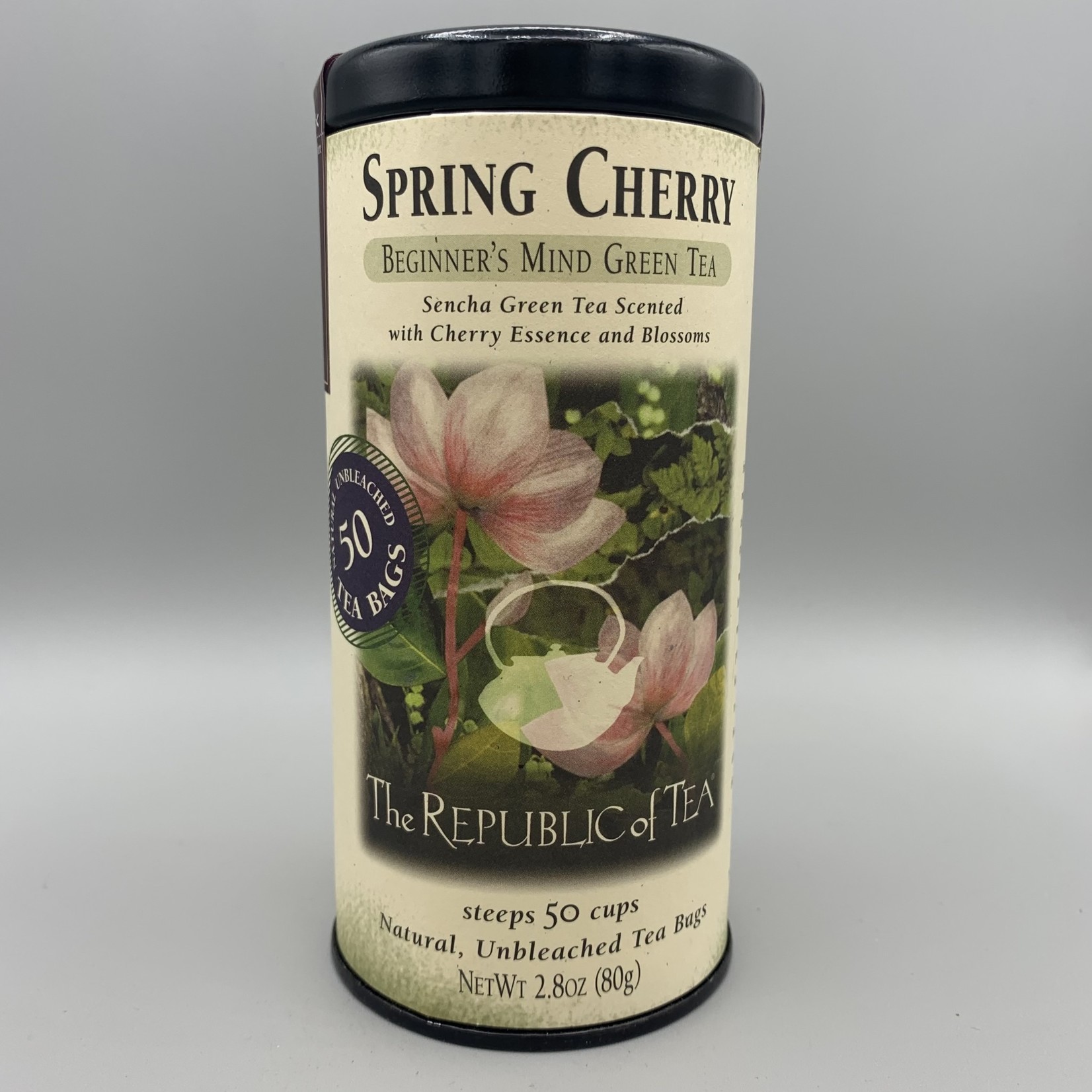 The Republic of Tea: Green Blend: Spring Cherry (50ct.)