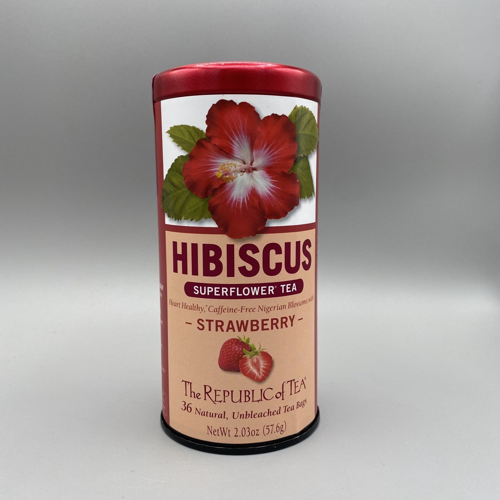 The Republic of Tea The Republic Of Tea Strawberry Hibiscus Super-Flower Tea (36 Bags)