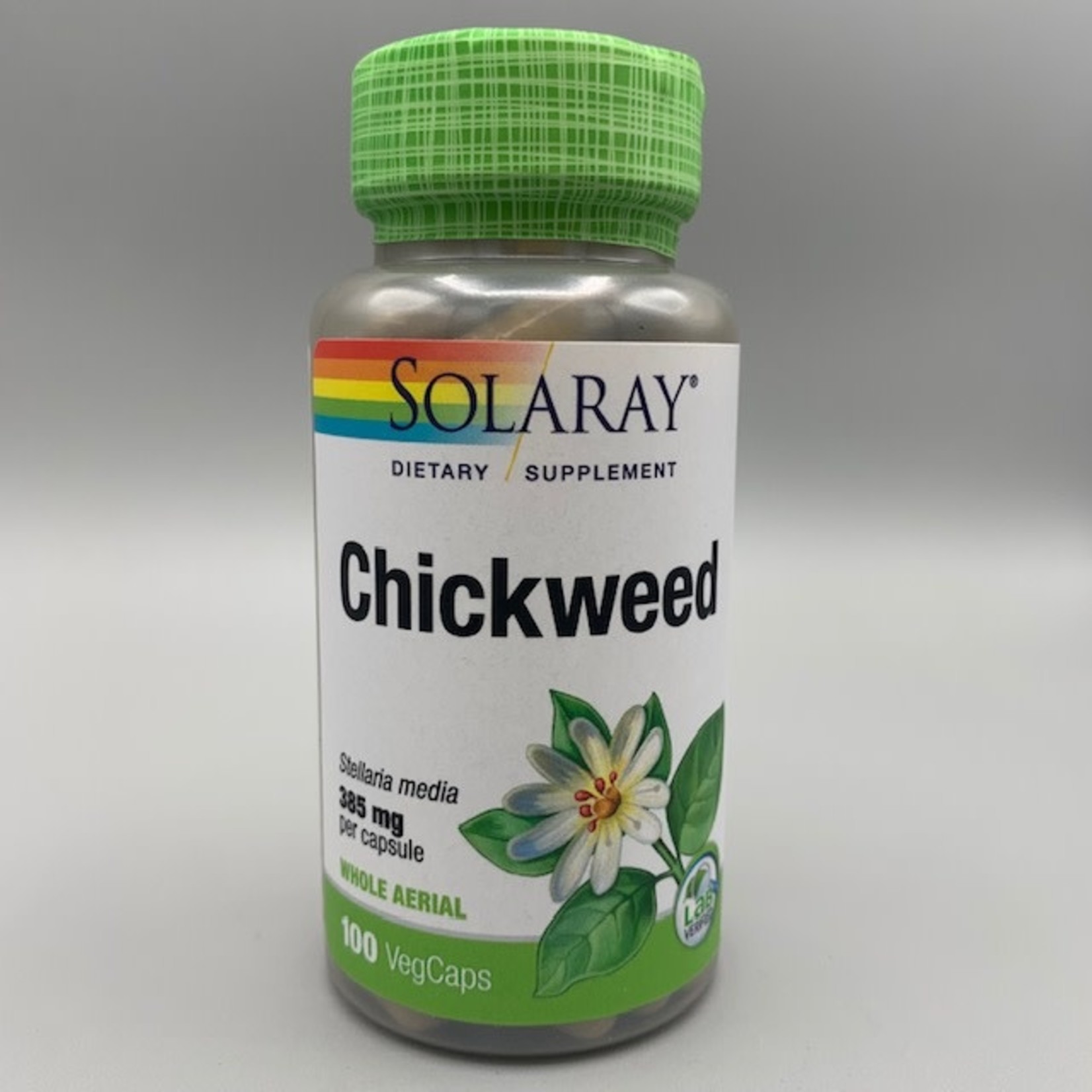 Solaray Solaray Chickweed - 385 mg, 100 Veg. Capsules