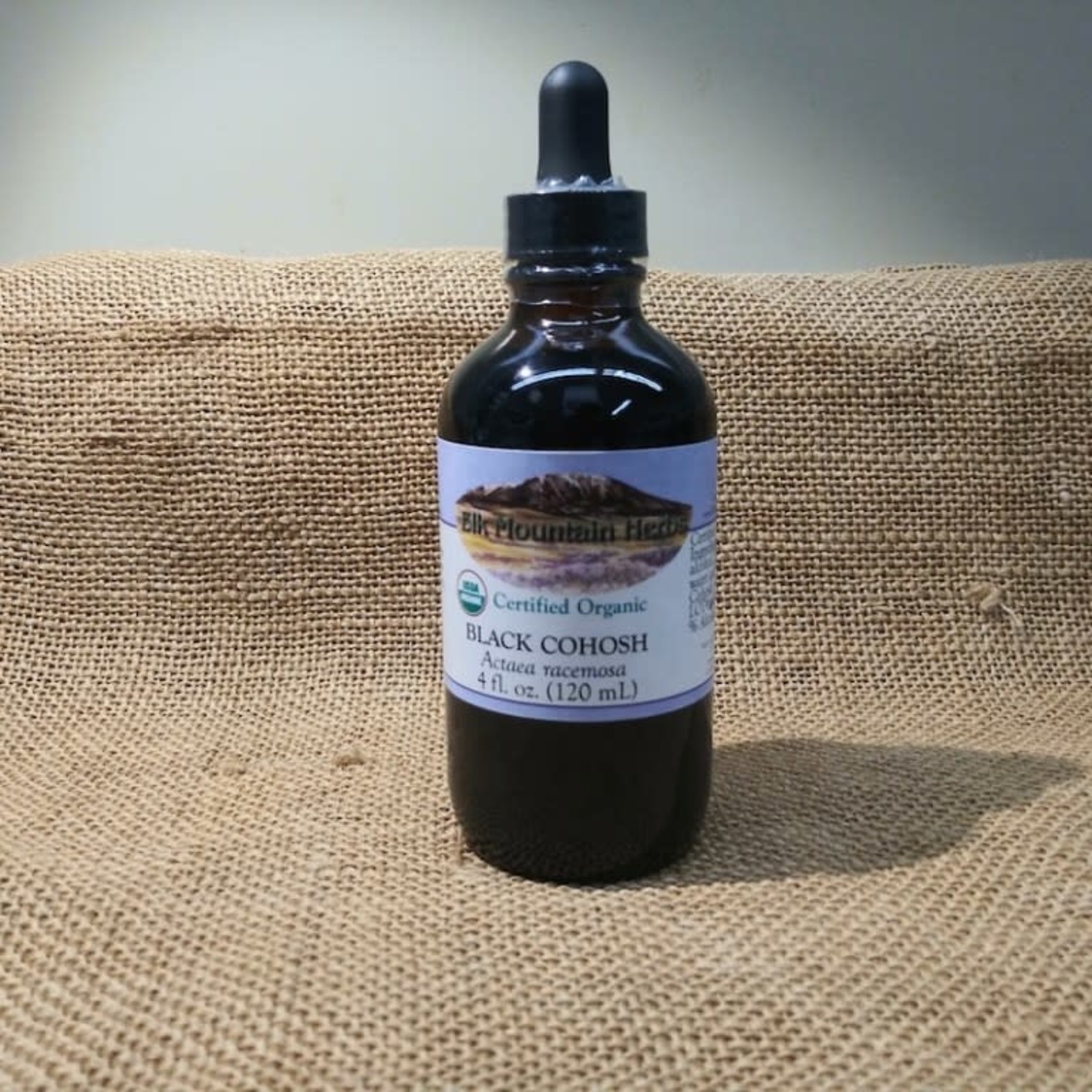 Elk Mountain Herbs Black Cohosh Tincture, Certified Organic