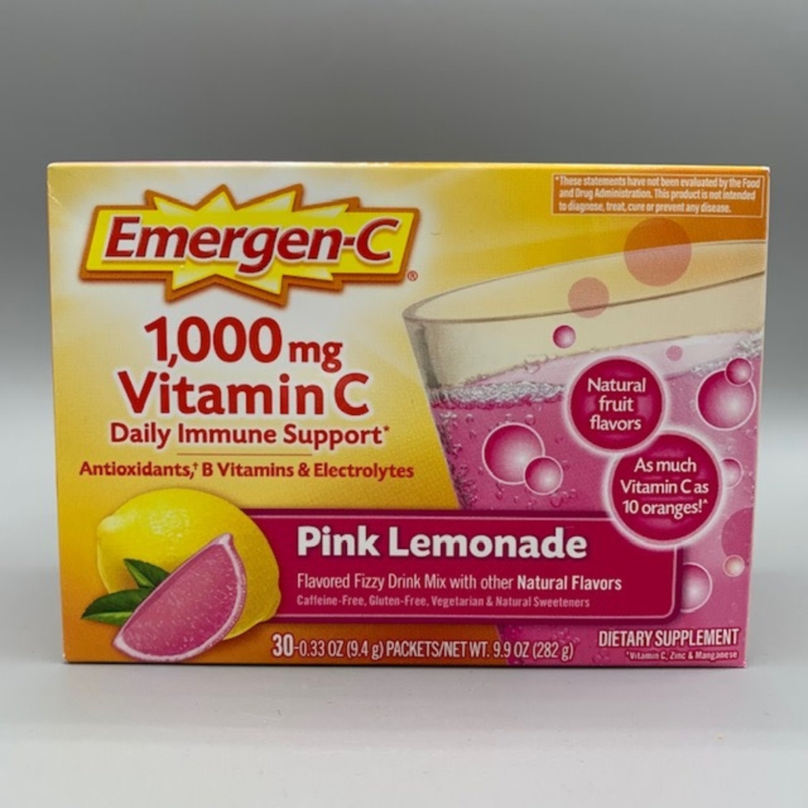 Emergen-C Emergen-C Vitamin C Daily Immune Support - 1,000 mg, 30 Packets