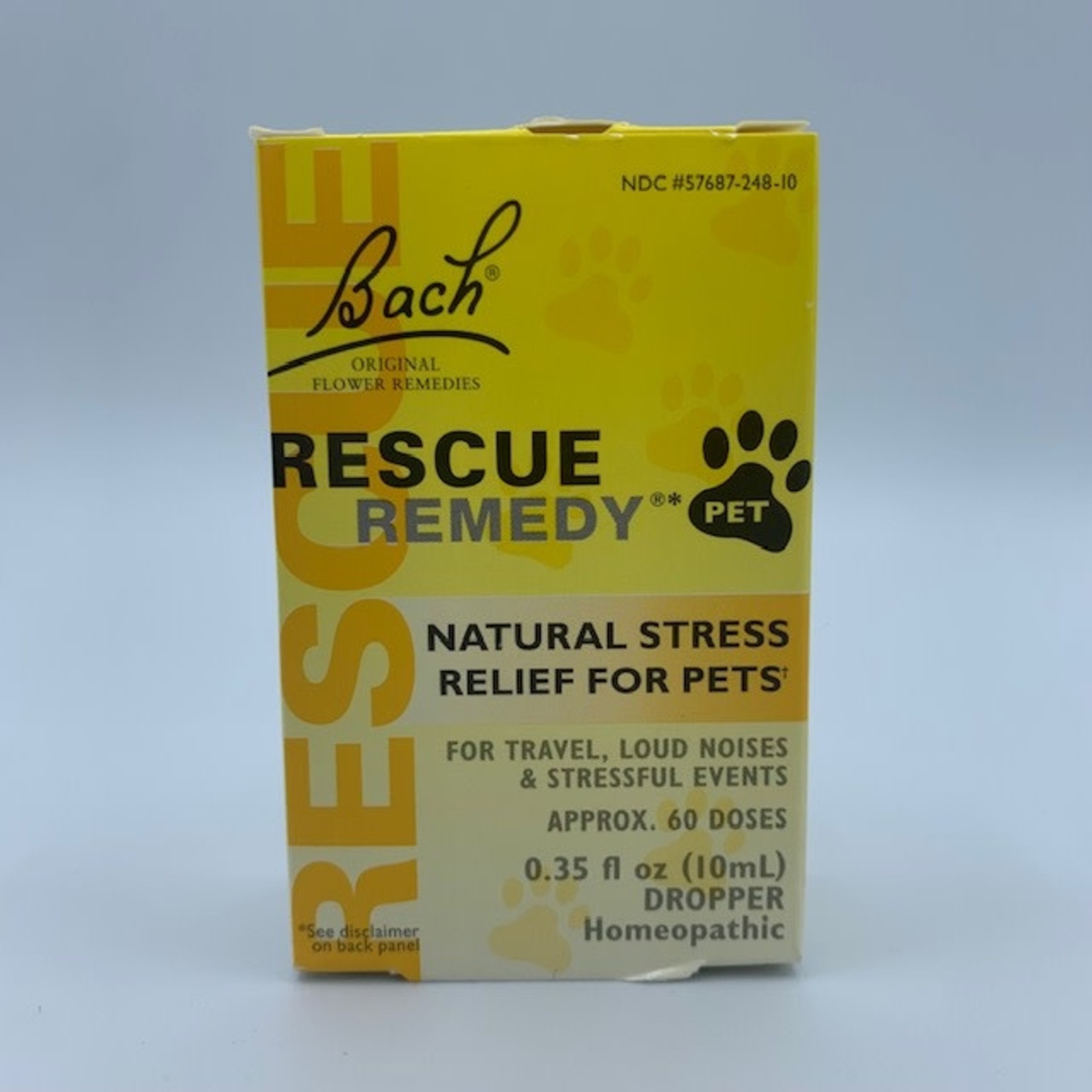 Bach Flower Remedies: Rescue Remedy Natural Stress Relief for Pets