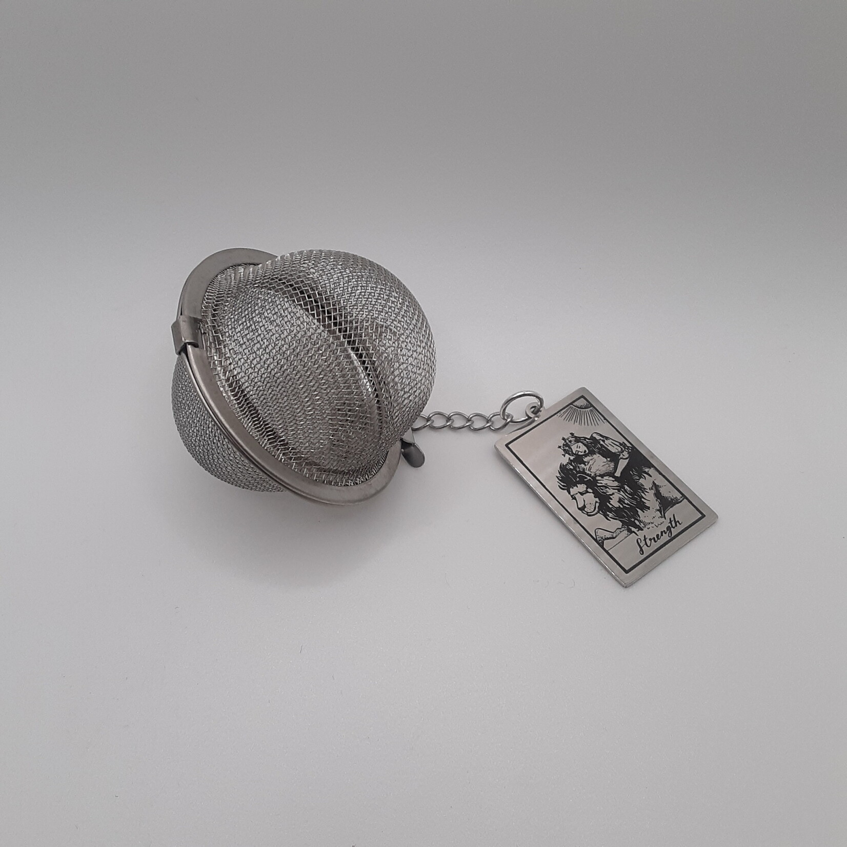 KG's Charm: Mesh Tea Infuser Ball - Tarot Card