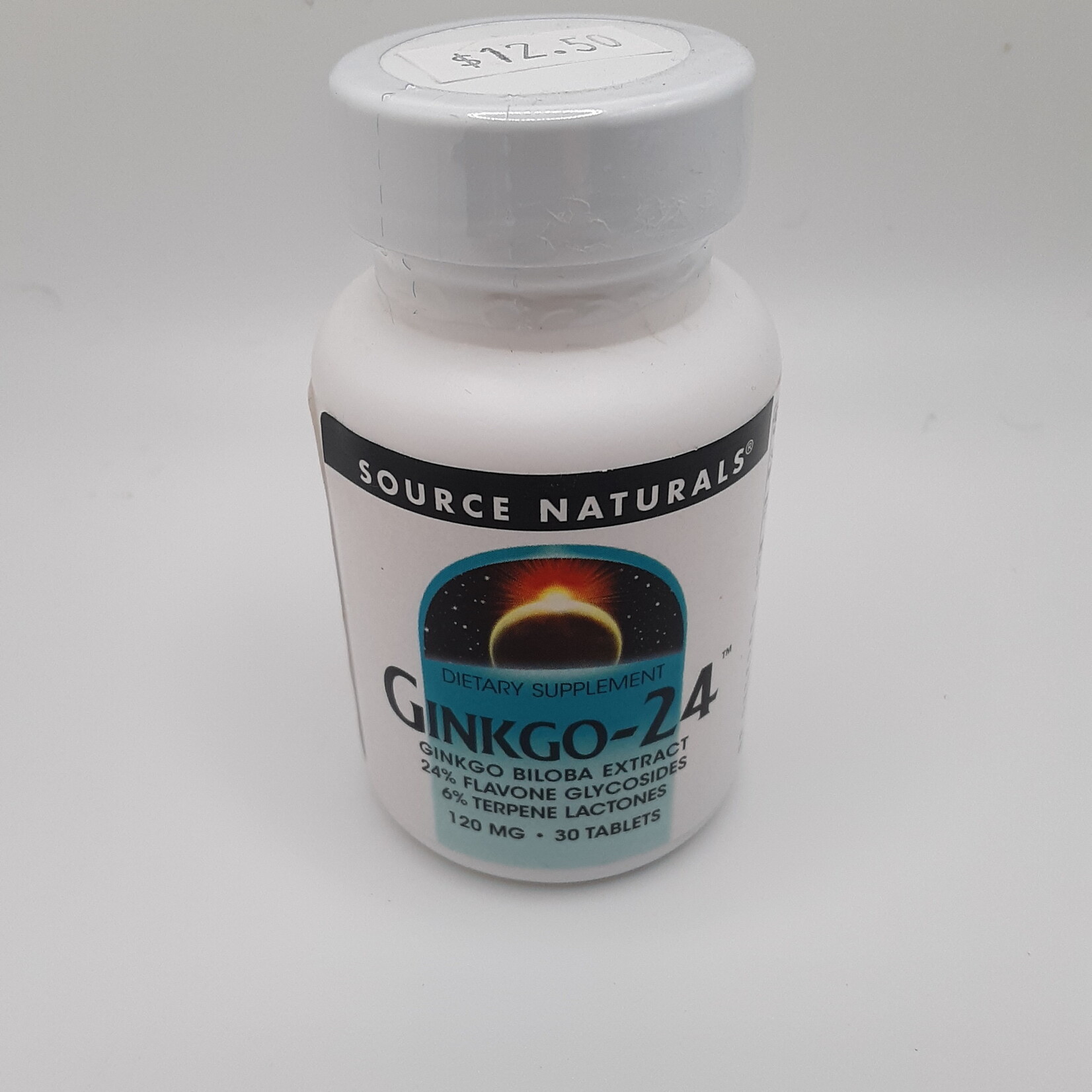 Source Naturals Ginkgo-24, 120 mg, 30 Tablets