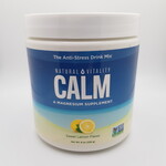Natural Vitality Calm Magnesium Supplement: Sweet Lemon flavor, 8 oz