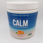 Natural Vitality Calm Magnesium Supplement: Orange Flavor, 8 oz