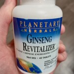 Planetary Herbals Ginseng Revitalizer 964 mg, 42 Tablets