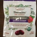Quantum Health TheraZinc, 18 Zinc Lozenges Elderberry Raspberry