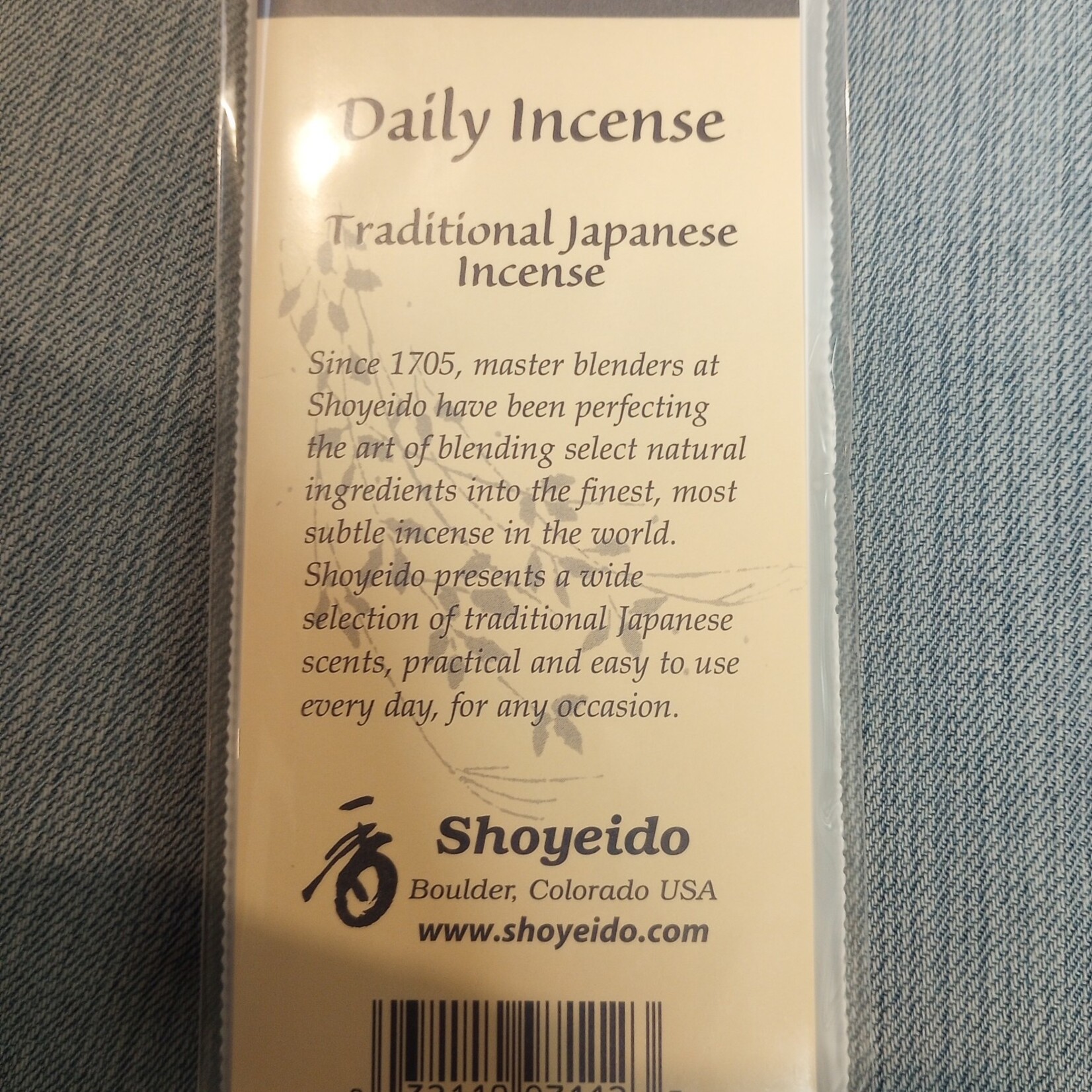 Shoyeido Incense: Daily Incense Sampler