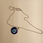 Blue Evil Eye (Nazar) Pendant Necklace