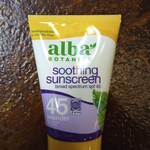 Alba Botanica Soothing Lavender Sunscreen SPF45