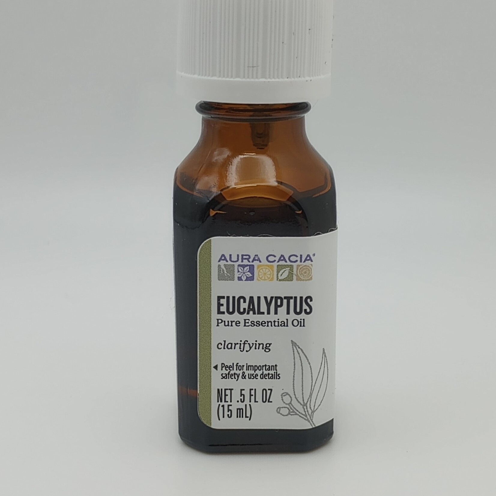 Aura Cacia Essential Oil - Eucalyptus, .5 oz