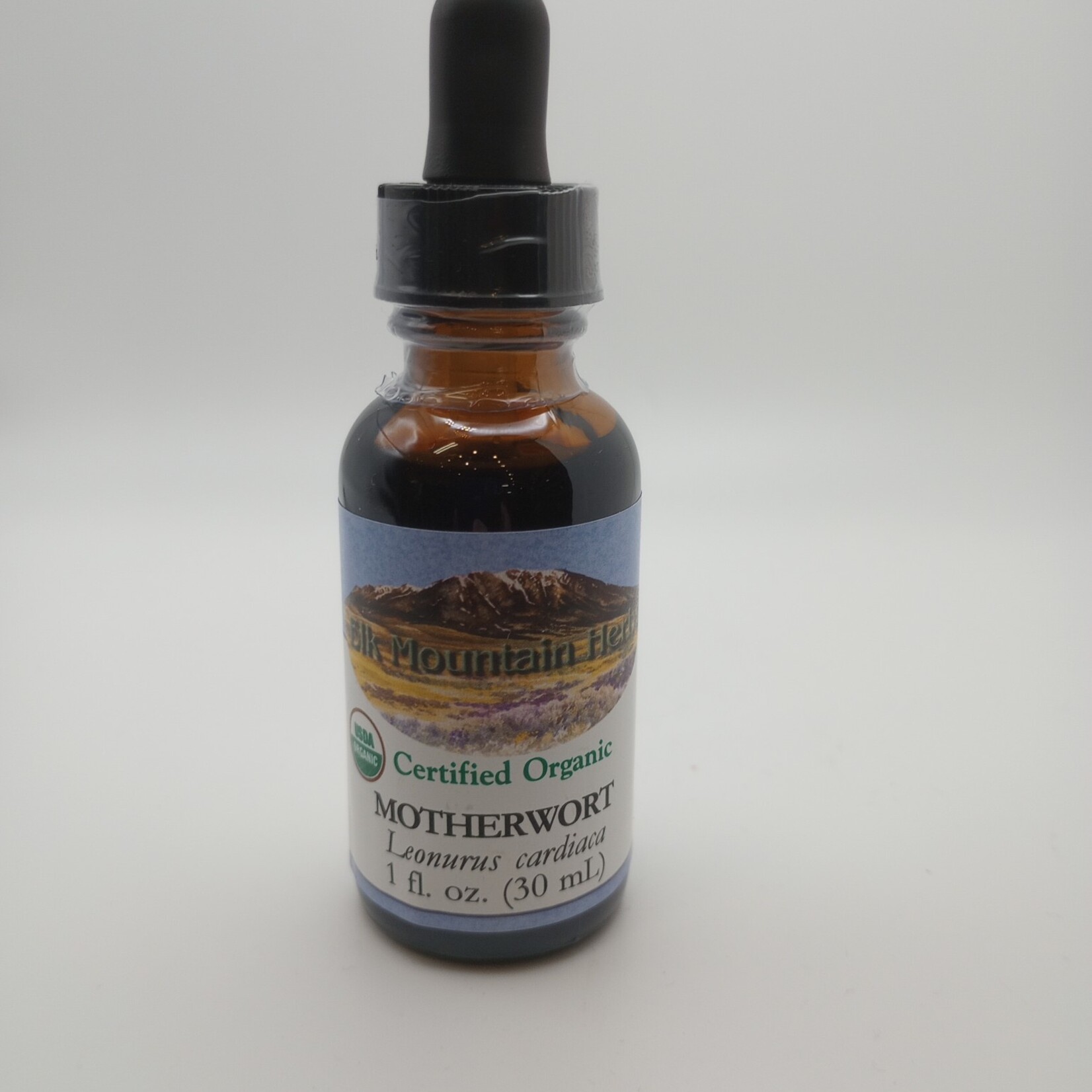 Elk Mountain Herbs Motherwort Tincture, Certified Organic (Fresh Plant)