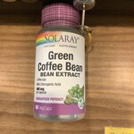 Solaray Green Coffee Bean Extract, 400 mg, 60 VegCaps
