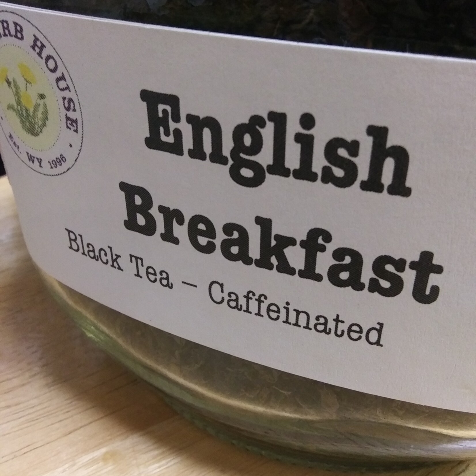 Black Tea 2 oz Package: English Breakfast (Organic)