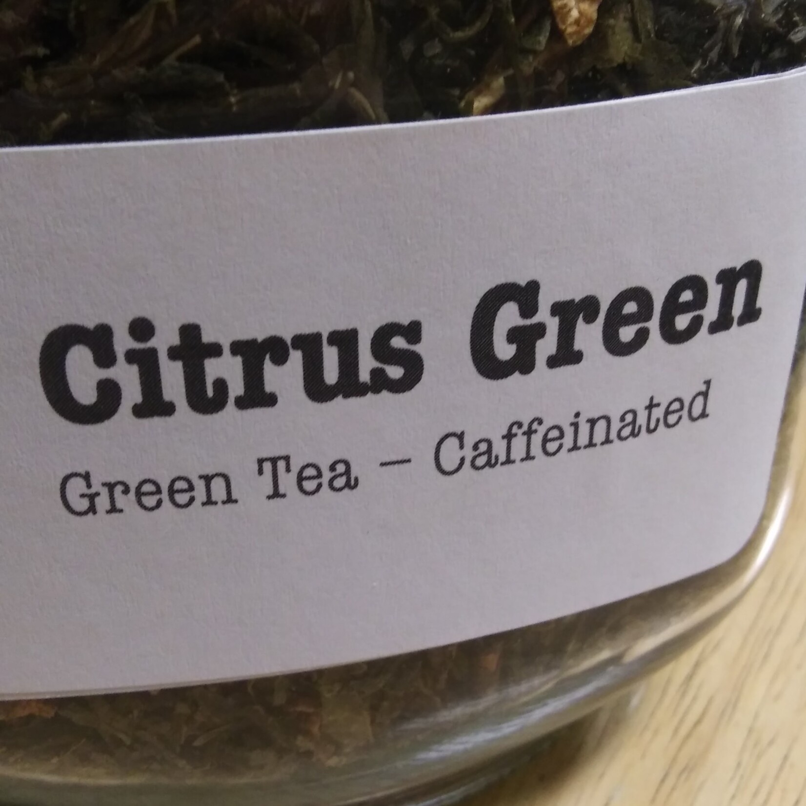 Green Tea 2 oz Package: Citrus Green