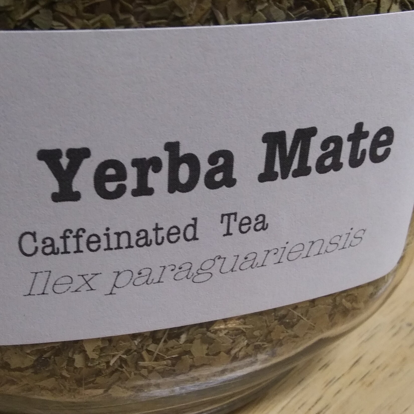 Herbal Caffeinated 2 oz Package: Yerba Mate, Green (Organic)