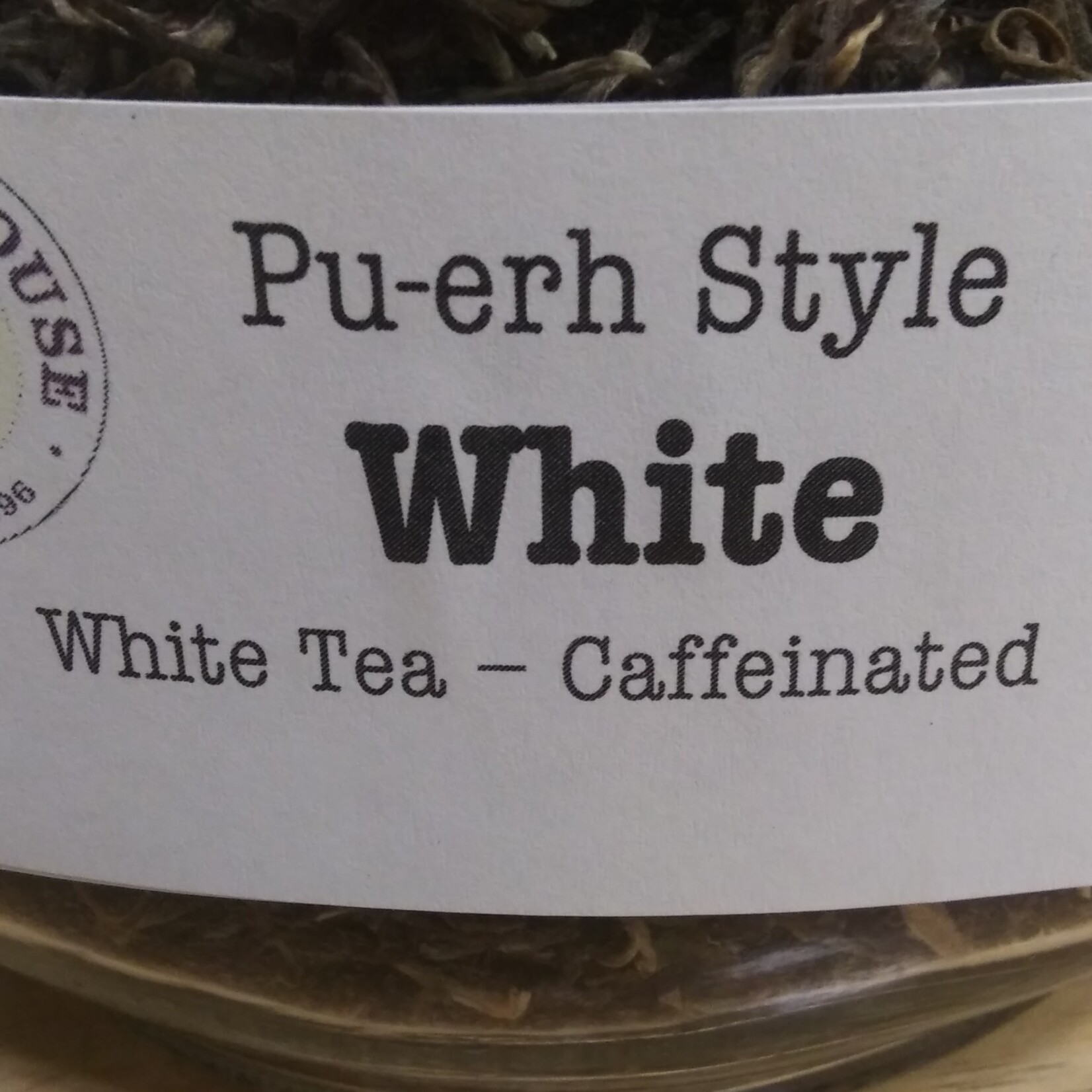 White Tea 2 oz Package: Pu-erh Style White (Organic)