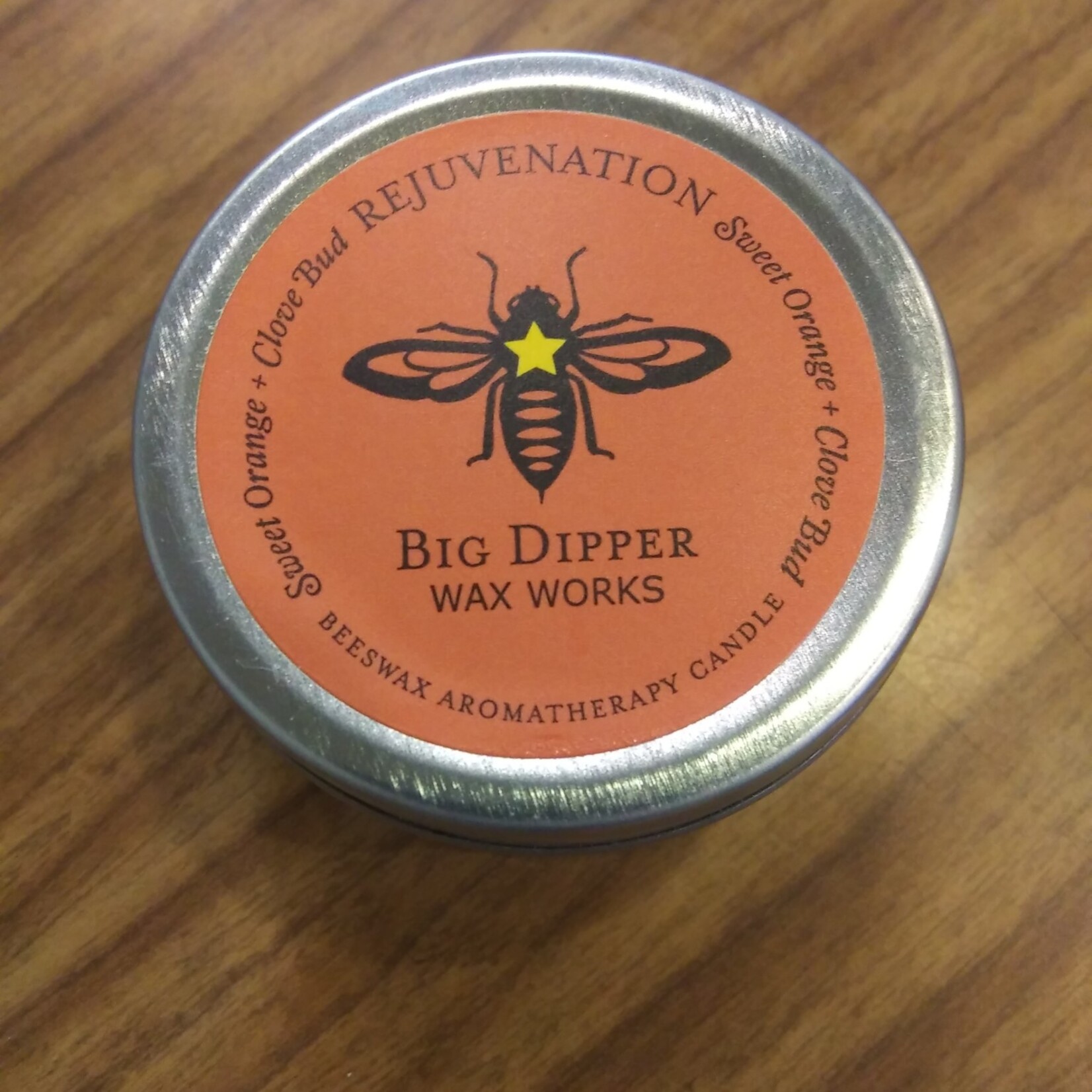 Big Dipper "Rejuvenation" Aromatherapy Candle: