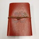 Leather Bound Journal, "Om"