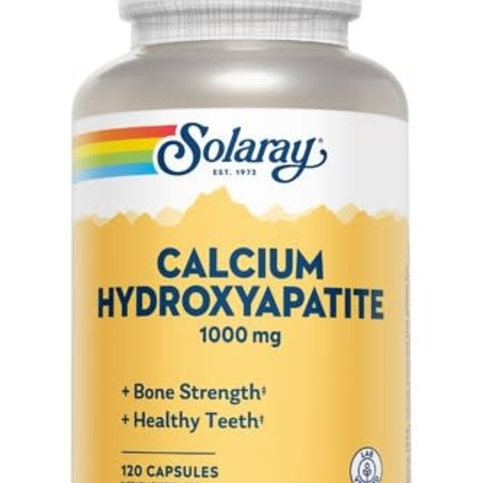 Solaray Calcium Hydroxyapatite, 1000mg 120caps