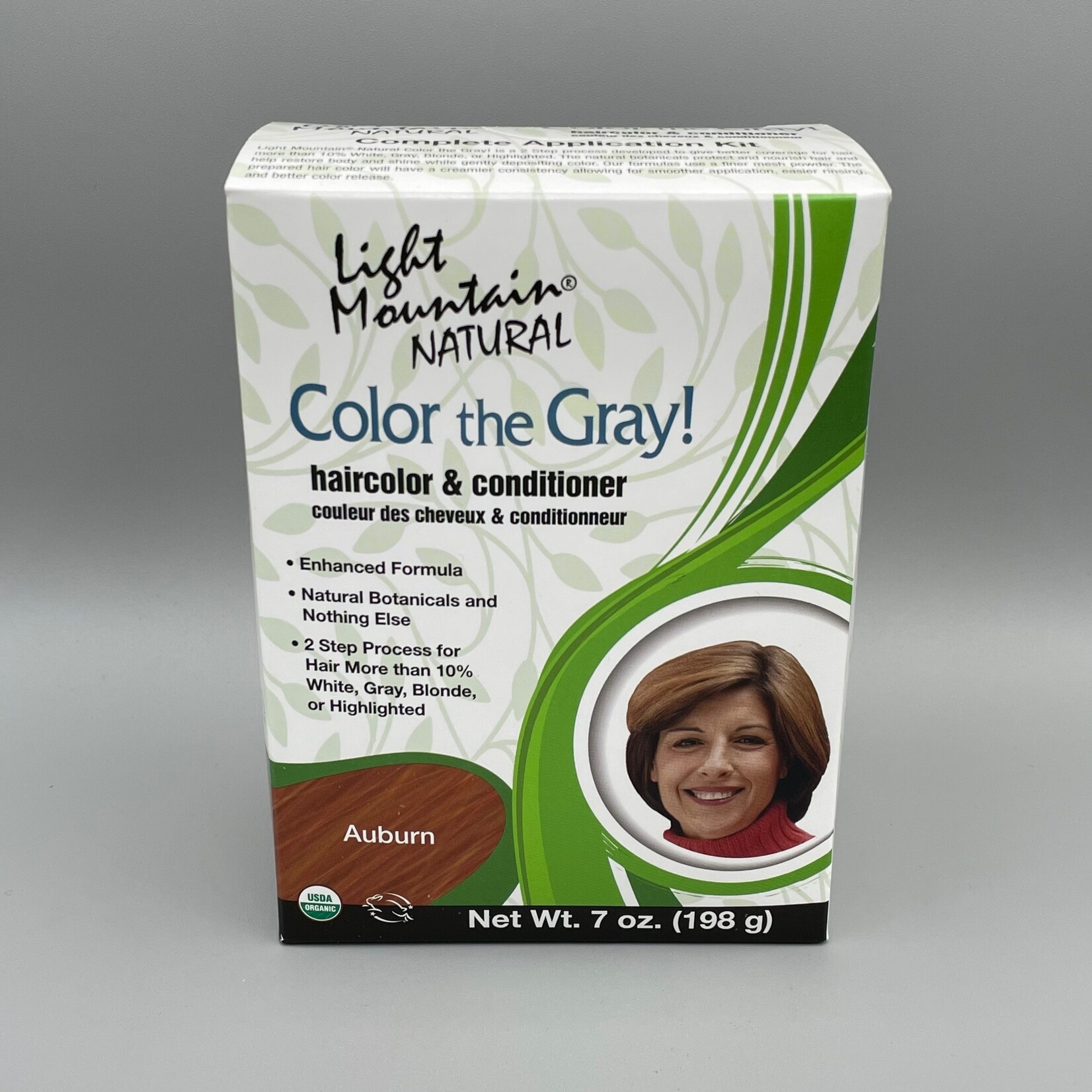 Light Mountain Hair Color & Conditioner (Color the Gray!)