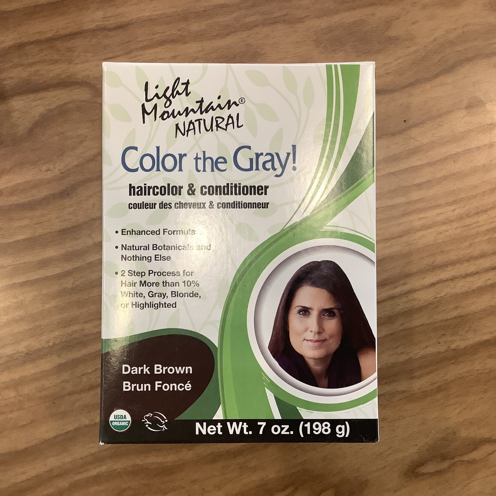 Light Mountain Hair Color & Conditioner (Color the Gray!)