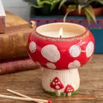 Natural Life Natural Life Mushroom Candle/Trinket Bowl (7.5 oz)