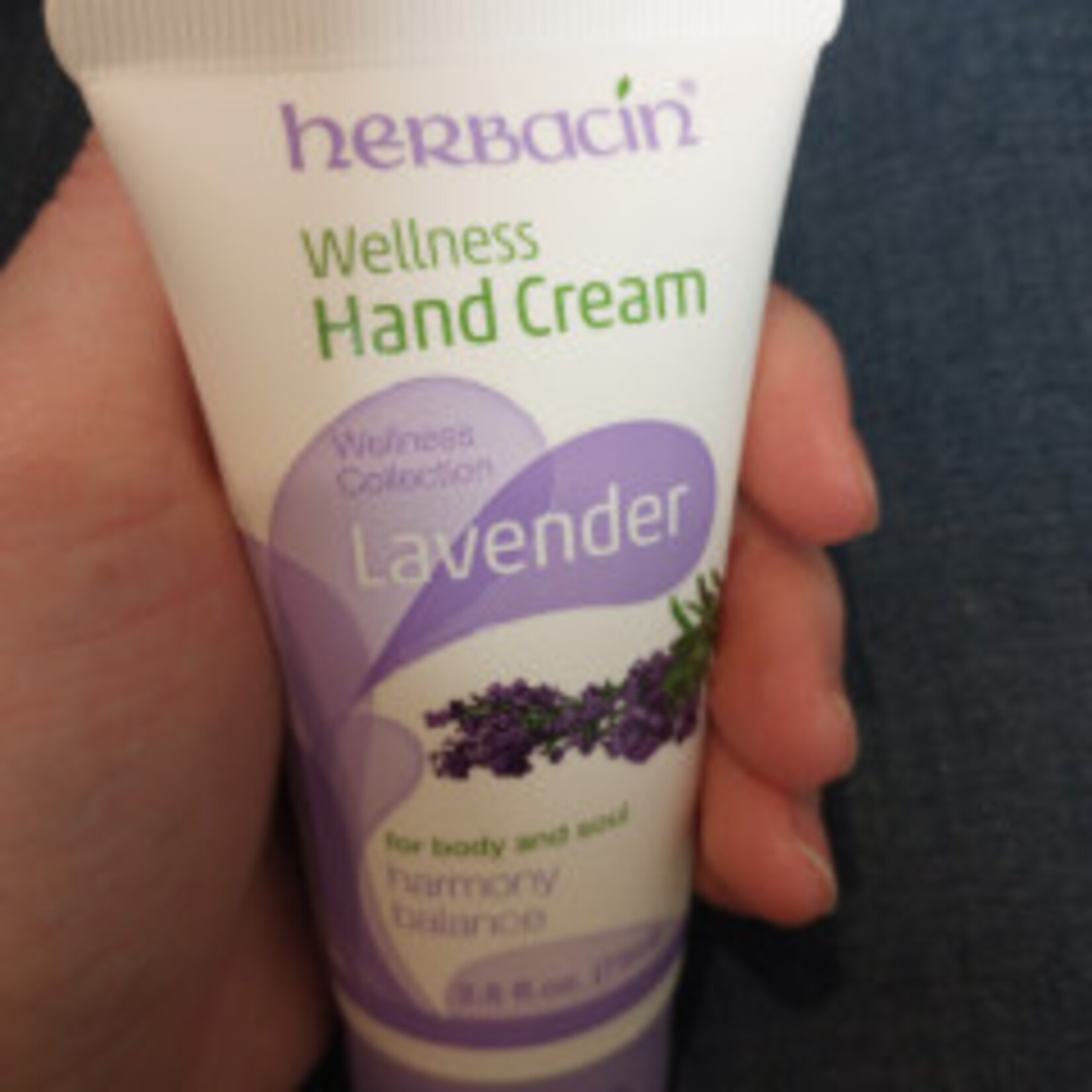 Herbacin kamille hand cream 2.5 oz tube