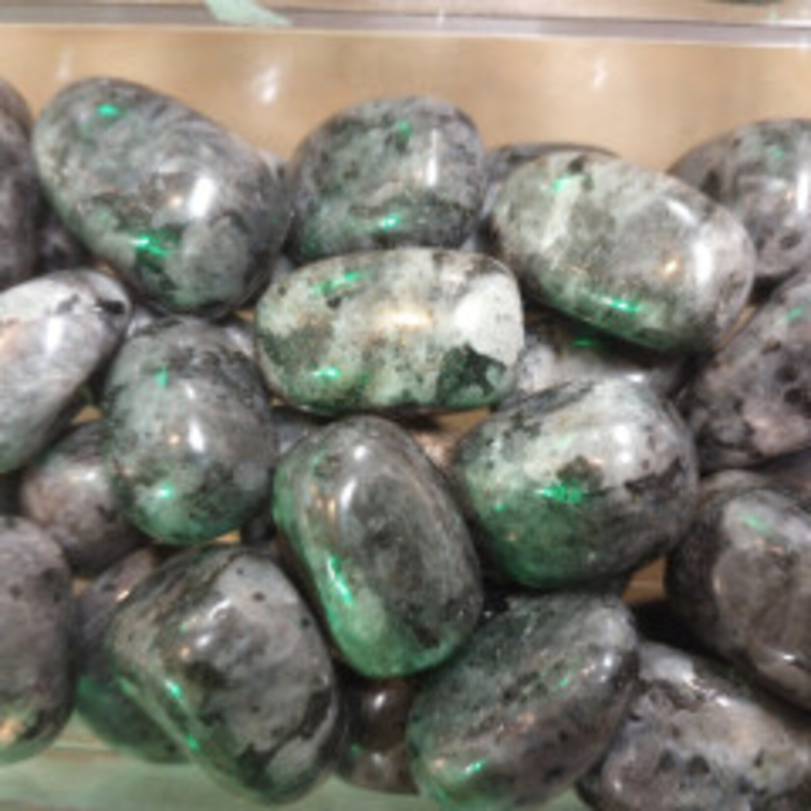 Stones Tumble: Larvikite