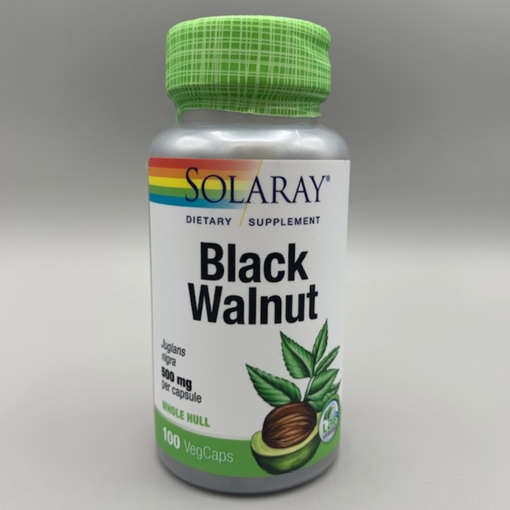 Solaray: Black Walnut Hull 500mg, 100c