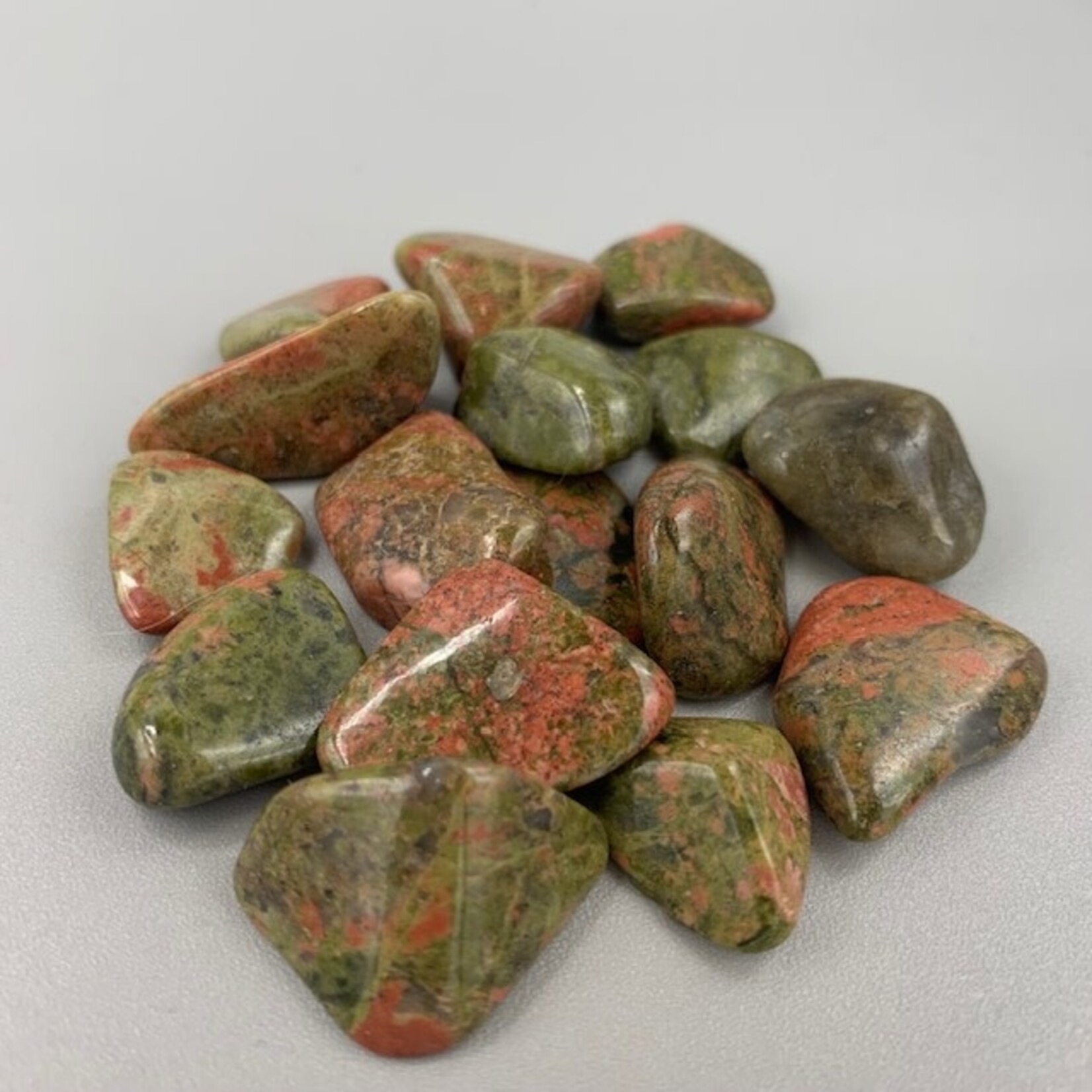 Stones Tumble: Unakite