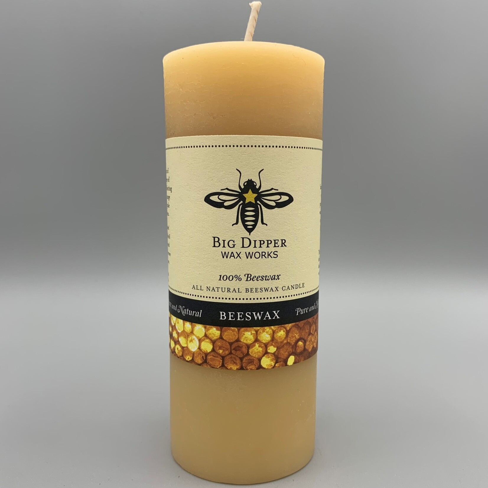 Big Dipper: Plain (100% Beeswax):