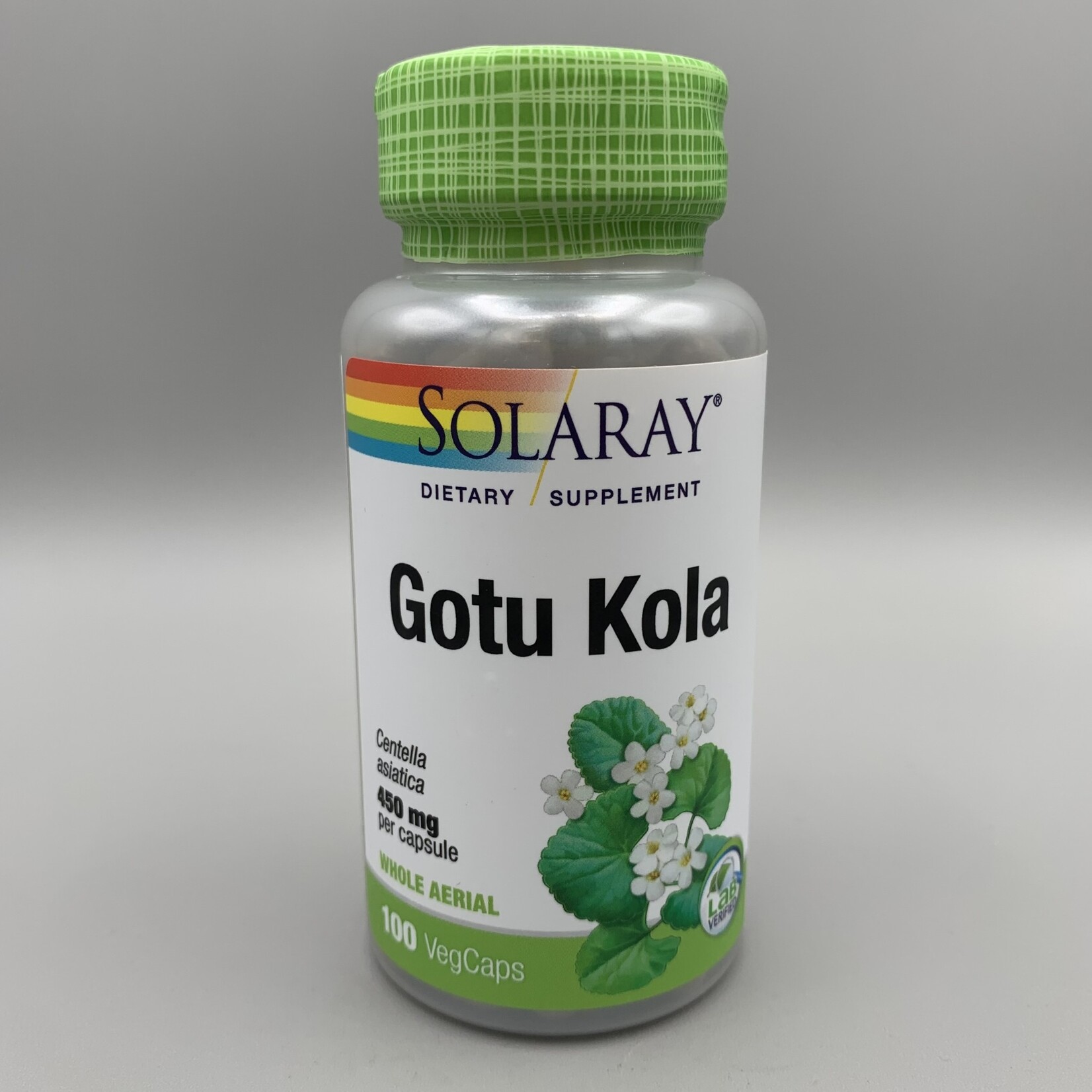 Solaray: Gotu Kola-450mg, 100vc