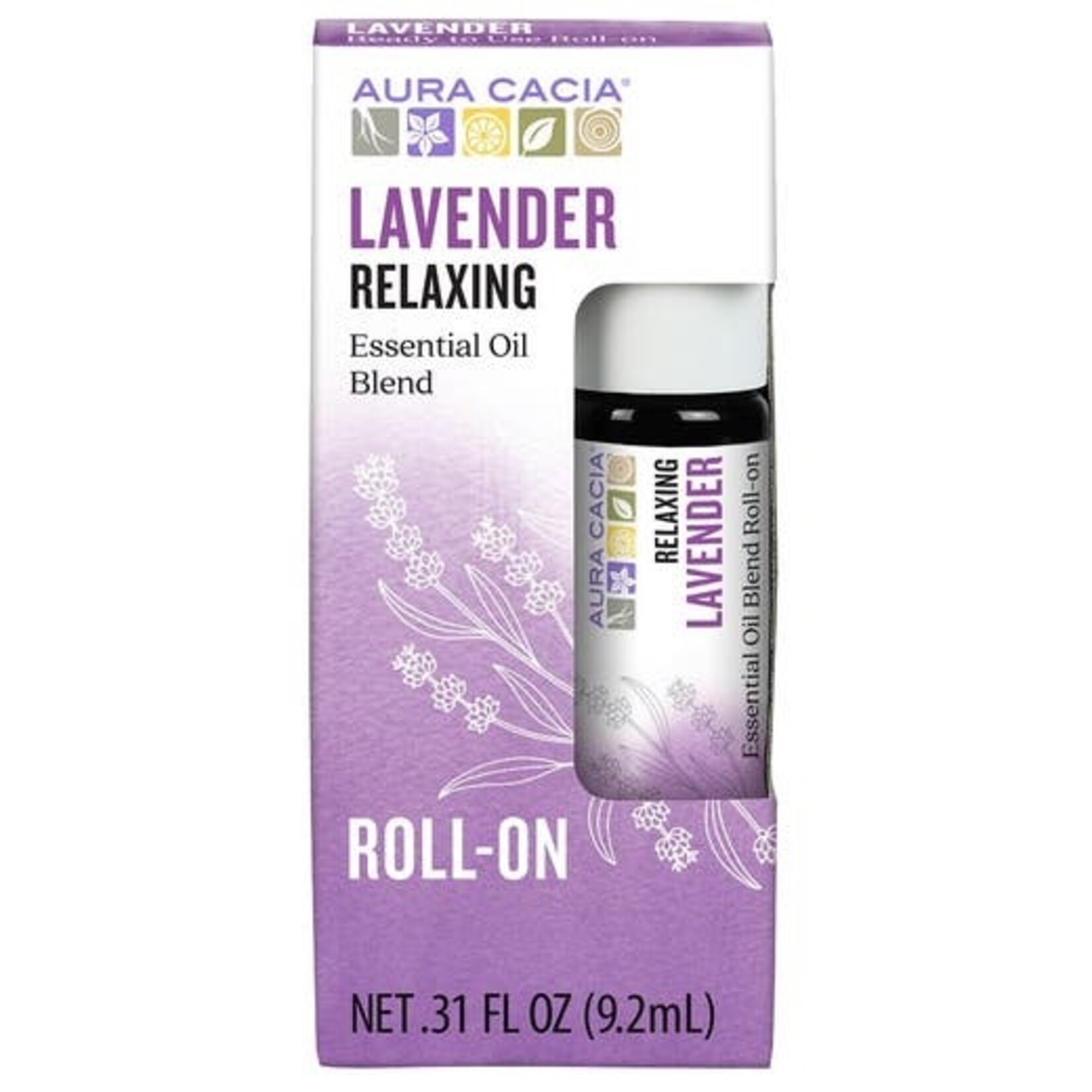 Aura Cacia Roll-On Essential Oils: 9.2mL-