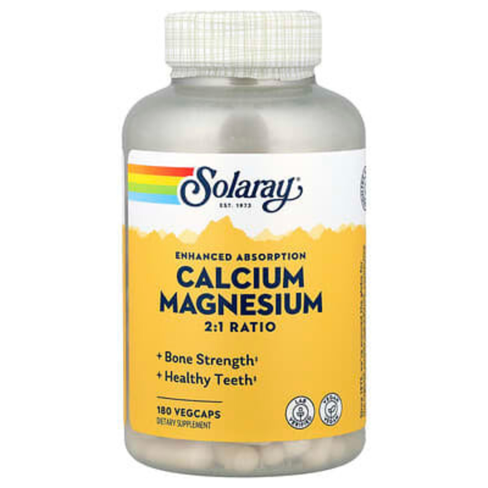 Solaray: Calcium and Magnesium, 90c