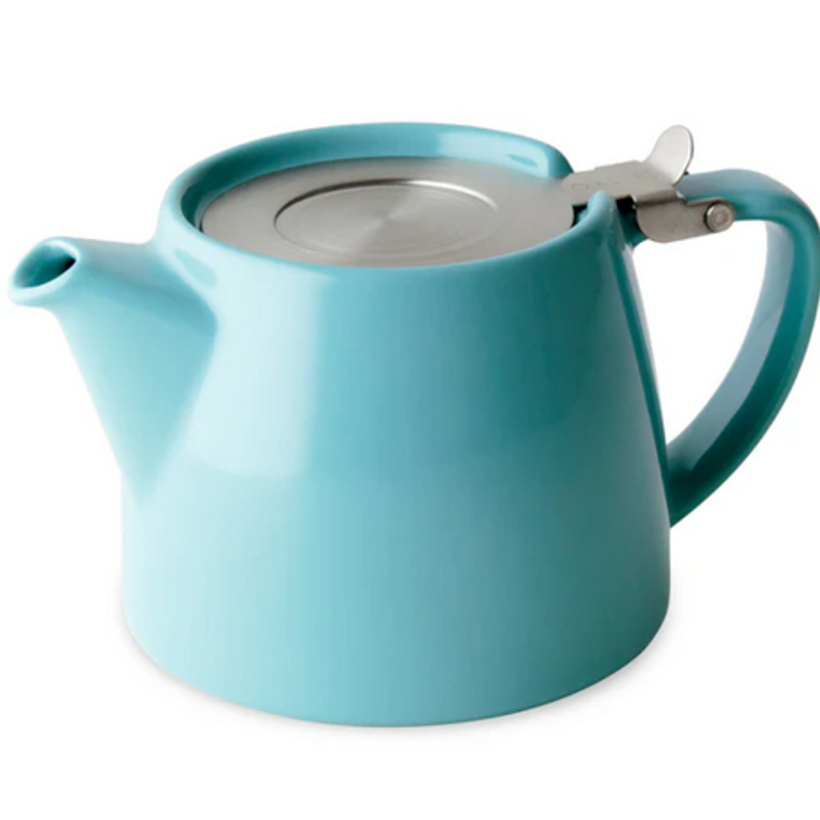 Stump Teapot with Infuser, Blue