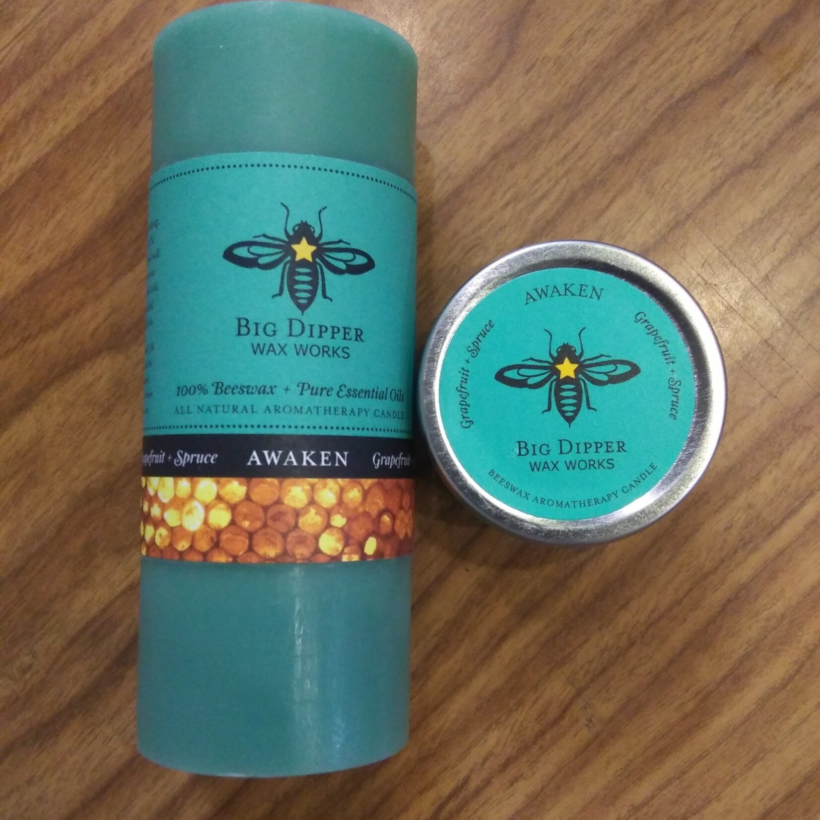 Big Dipper "Awaken" Aromatherapy Candle: