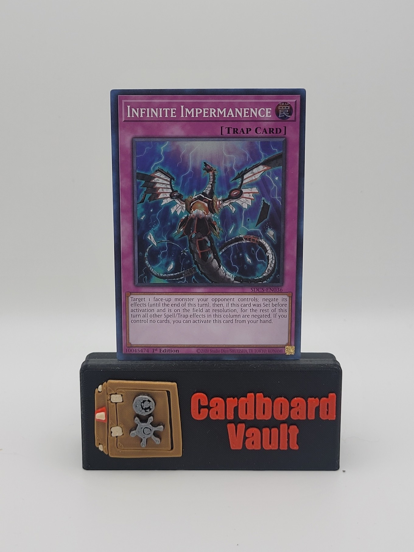 2020 Yu-Gi-Oh! Infinite Impermanence 1st Edition - Cardboard Vault